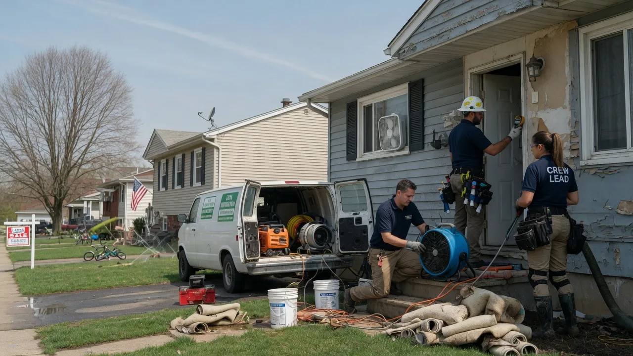Flood Cleanup in Ghent, WV near me